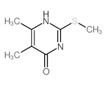 5,6-dimethyl-2-methylsulfanyl-1H-pyrimidin-4-one picture
