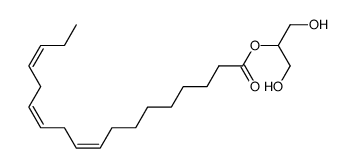 9-[(Z)-2-[(1Z,3Z)-3-Hexenylidene]cyclopropylidene]nonanoic acid 2-hydroxy-1-(hydroxymethyl)ethyl ester structure