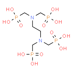 [ethylenebis[nitrilobis(methylene)]]tetrakisphosphonic acid, ammonium salt结构式