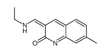 2(1H)-Quinolinone,3-[(ethylimino)methyl]-7-methyl-(9CI) picture
