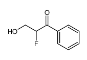 1-Propanone, 2-fluoro-3-hydroxy-1-phenyl- (9CI)结构式