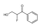 1-Propanone, 2-fluoro-3-hydroxy-1-phenyl- (9CI) Structure