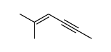 2-methyl-2-hexen-4-yne结构式