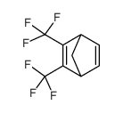 2,3-bis(trifluoromethyl)bicyclo[2.2.1]hepta-2,5-diene结构式