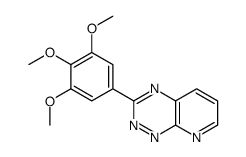 3-(3,4,5-trimethoxyphenyl)pyrido[3,2-e][1,2,4]triazine结构式