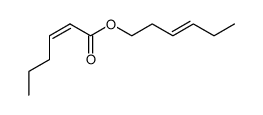(E,Z)-2-hexenoic acid, 3-hexenyl ester结构式