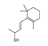 4-(2,6,6-trimethylcyclohexen-1-yl)but-3-ene-2-thiol Structure