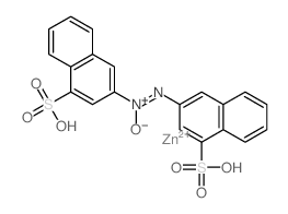 oxido-(4-sulfonaphthalen-2-yl)-(4-sulfonaphthalen-2-yl)imino-azanium结构式