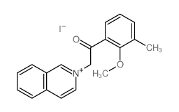 2-isoquinolin-2-yl-1-(2-methoxy-3-methyl-phenyl)ethanone Structure