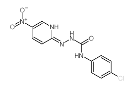 3-(4-chlorophenyl)-1-[(5-nitropyridin-2-yl)amino]urea Structure