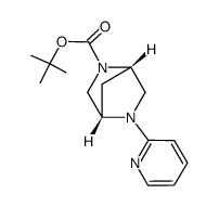 tert-butyl (1S,4S)-5-(2-pyridinyl)-2,5-diazabicyclo[2.2.1]heptane-2-carboxylate Structure