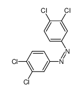 3,3',4,4'-Tetrachlorazobenzol结构式