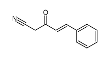4-Pentenenitrile, 3-oxo-5-phenyl-, (E)-结构式