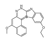 (2Z)-2-[(6-ethoxybenzothiazol-2-yl)hydrazinylidene]-4-methoxy-naphthal en-1-one picture