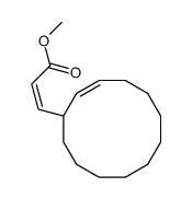 methyl 3-cyclododec-2-en-1-ylprop-2-enoate Structure