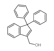 (3,3-diphenylinden-1-yl)methanol Structure