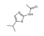 N-(5-isopropyl-thiazol-2-yl)-acetamide Structure