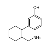 3-[2-(aminomethyl)cyclohexyl]phenol结构式