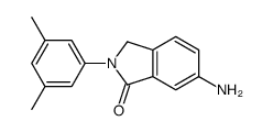 6-amino-2-(3,5-dimethylphenyl)-3H-isoindol-1-one结构式