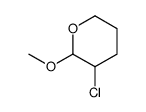 3-chloro-2-methoxyoxane Structure