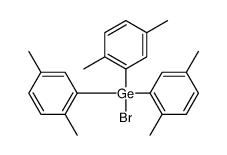 bromo-tris(2,5-dimethylphenyl)germane Structure
