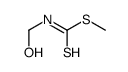 methyl N-(hydroxymethyl)carbamodithioate Structure