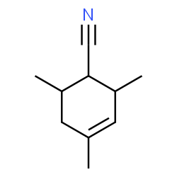 3-Cyclohexene-1-carbonitrile,2,4,6-trimethyl-(9CI)结构式