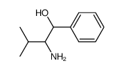 2-amino-3-methyl-1-phenyl-butan-1-ol Structure