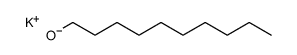 potassium decylate Structure