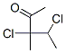 2-Pentanone,3,4-dichloro-3-methyl-结构式