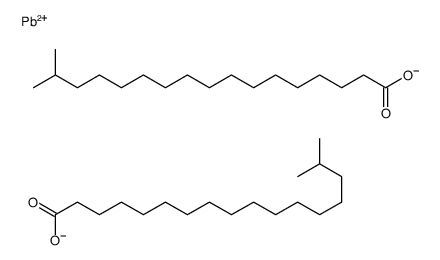 lead(2+) isooctadecanoate structure