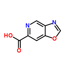 Oxazolo[4,5-c]pyridine-6-carboxylic acid structure