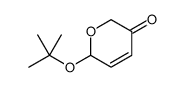 2-[(2-methylpropan-2-yl)oxy]-2H-pyran-5-one结构式