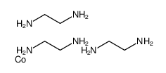cobalt,ethane-1,2-diamine结构式