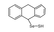 9,10-[1,2]benzenoanthracen-9(10H)-ylselanethiol Structure