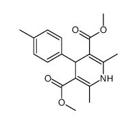 1,4-dihydro-2,6-dimethyl-4-(4-methylphenyl)-3,5-pyridinedicarboxylic acid dimethyl ester picture