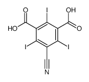 5-cyano-2,4,6-triiodoisophthalic acid结构式