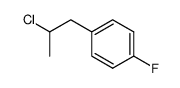 1-(2-chloro-propyl)-4-fluoro-benzene Structure