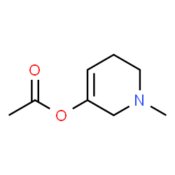 3-Pyridinol,1,2,5,6-tetrahydro-1-methyl-,acetate(ester)(9CI) Structure