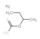 Silver,[O-(1-methylpropyl) carbonodithioato-kS,kS']- (9CI) Structure