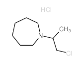 1-(1-chloropropan-2-yl)azepane结构式