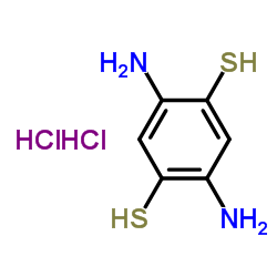 2,5-DIAMINO-1,4-BENZENEDITHIOL DIHYDROCHLORIDE Structure