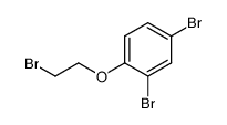 2,4-Dibromo-1-(2-bromoethoxy)benzene结构式