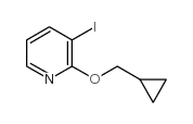 2-cyclopropylmethoxy-3-iodo-pyridine picture