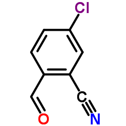 5-Chloro-2-formylbenzonitrile Structure