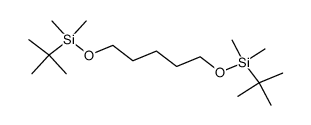 2,2,3,3,11,11,12,12-octamethyl-4,10-dioxa-3,11-disilatridecane结构式