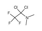 1,1-dichloro-2,2,2-trifluoro-N,N-dimethylethan-1-amine结构式