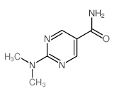 6-Dimethylamino-3-pyrimidine carboximide Structure