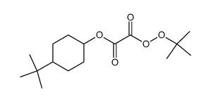 4-(tert-butyl)cyclohexyl 2-(tert-butylperoxy)-2-oxoacetate结构式