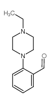 2-(4-ethylpiperazin-1-yl)benzaldehyde structure